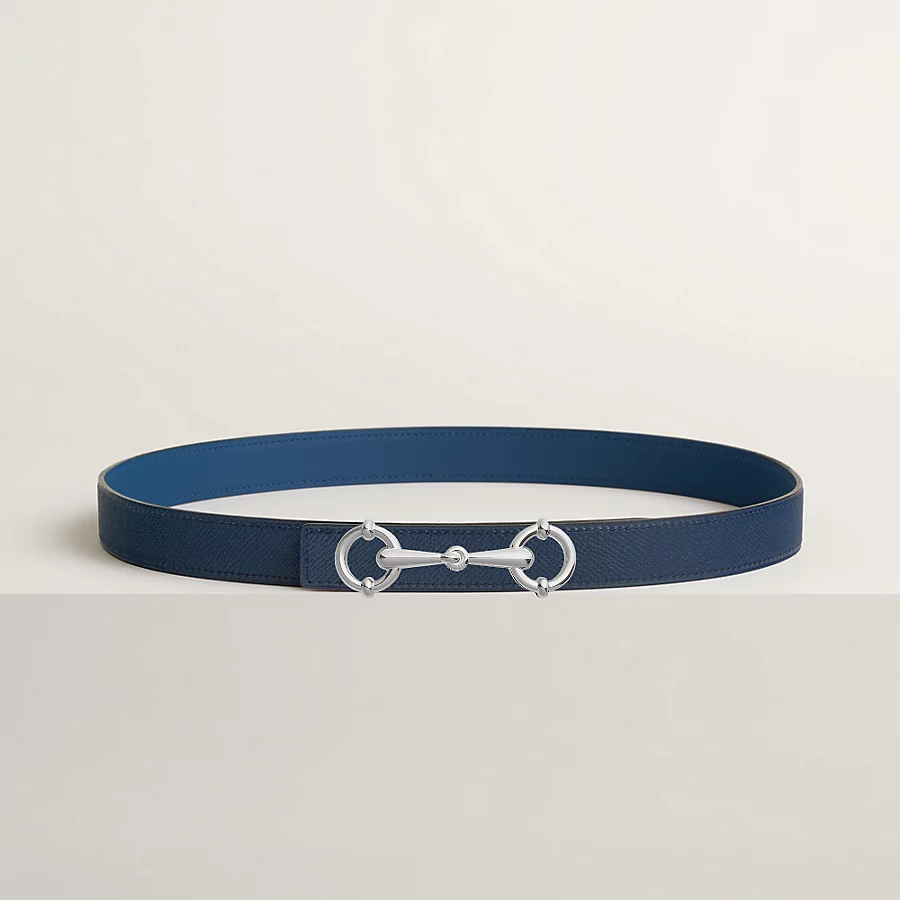 Lady Rider belt buckle & Reversible leather strap 24 mm - Image 2